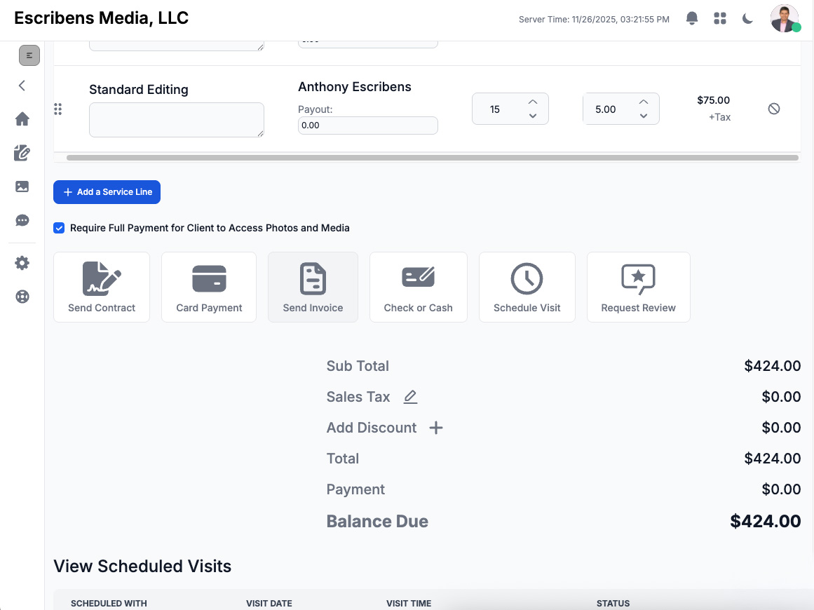 Main client gallery image