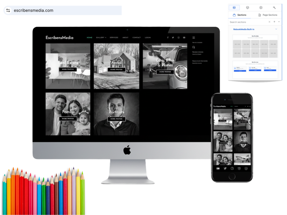 Main client gallery image